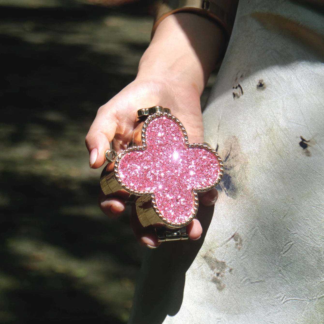 Luna Acrylic Clutch – Mini Luxury Evening Bag