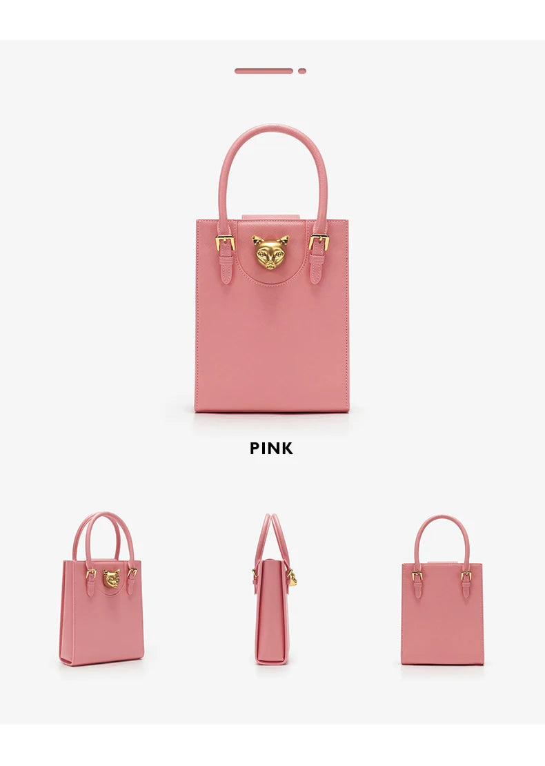 BAFELLI Mini Tote – Luxury Cat Shoulder Crossbody Bag