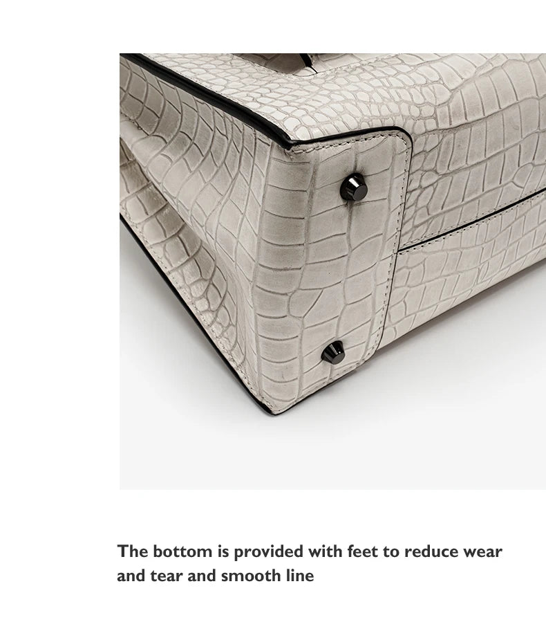 Bafelli Genuine Leather Business Tote Bag