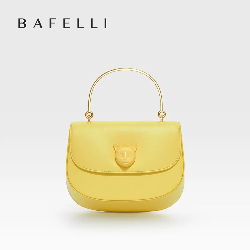 BAFELLI Marrakchi 2025 Cat Evening Leather Crossbody Bag