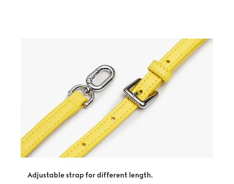 Boxy Leather Evening Handbag by Bafelli