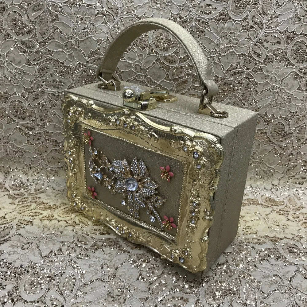 Amira Diamond Tote – Marrakchi Catwalk Evening Bag