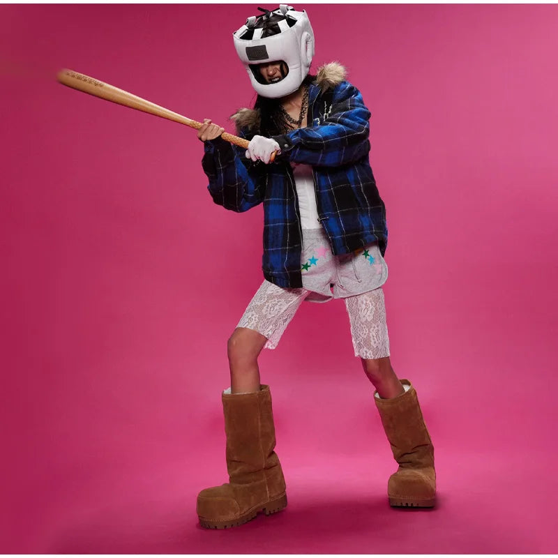 Snow Boots – Platform, Warm Cotton Lined Winter Boots 2025