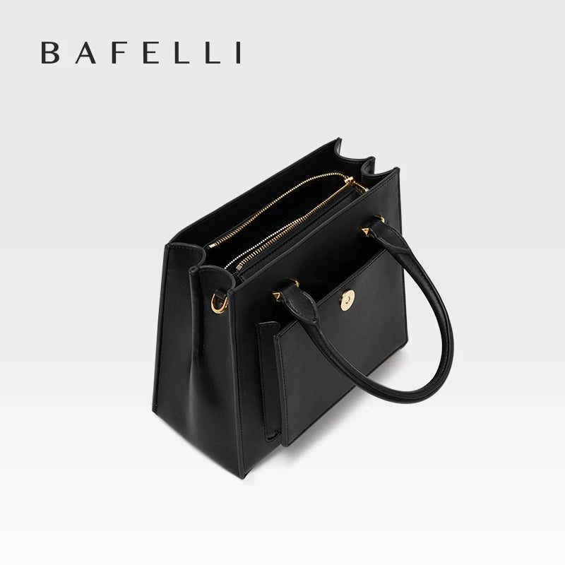 Bafelli 2025 Cat Leather Shoulder & Crossbody Bag