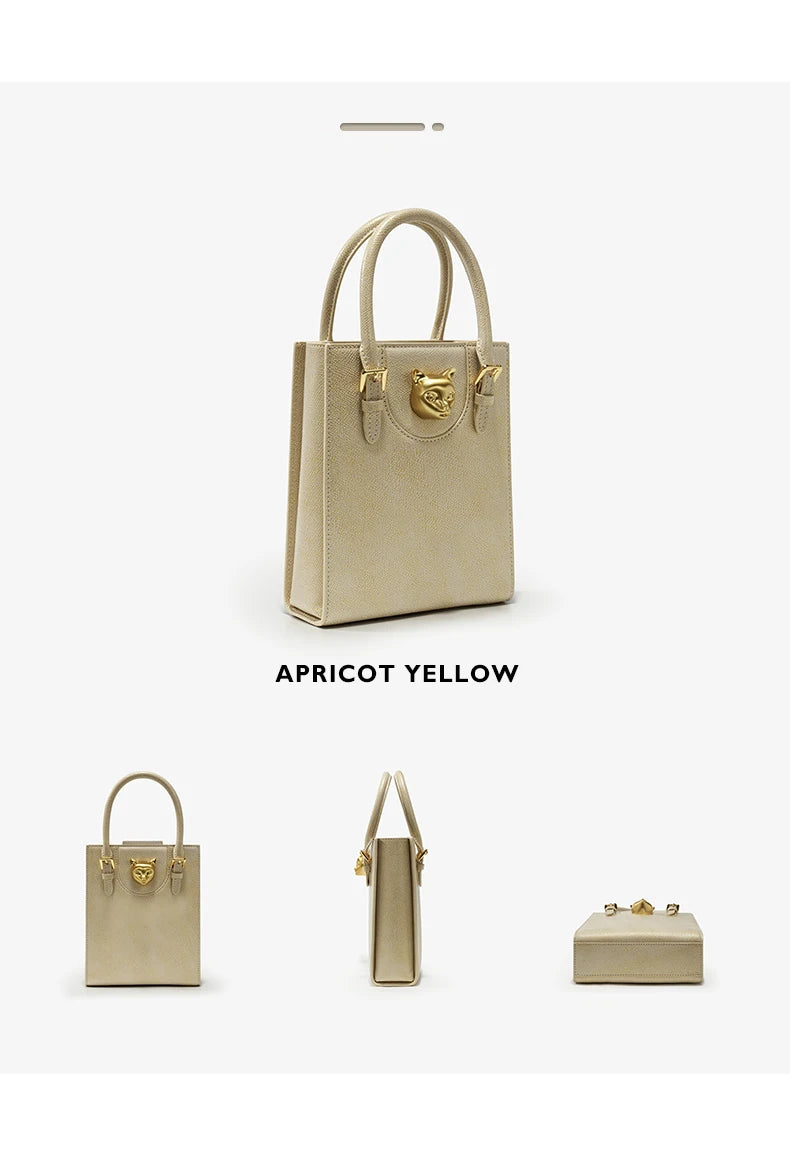 BAFELLI Mini Tote – Luxury Cat Shoulder Crossbody Bag