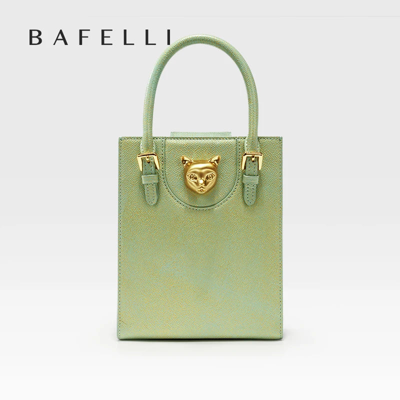 BAFELLI Mini Tote – Luxury Cat Shoulder Crossbody Bag