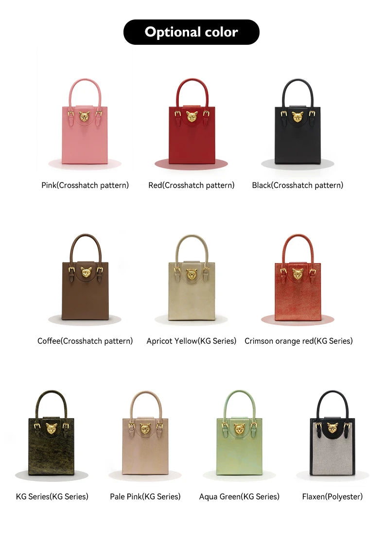 BAFELLI Mini Tote – Luxury Cat Shoulder Crossbody Bag