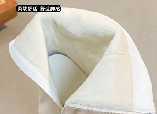 Calf Ankle Booties – PU Leather Motorcycle Boots with Platform, Winter 2025