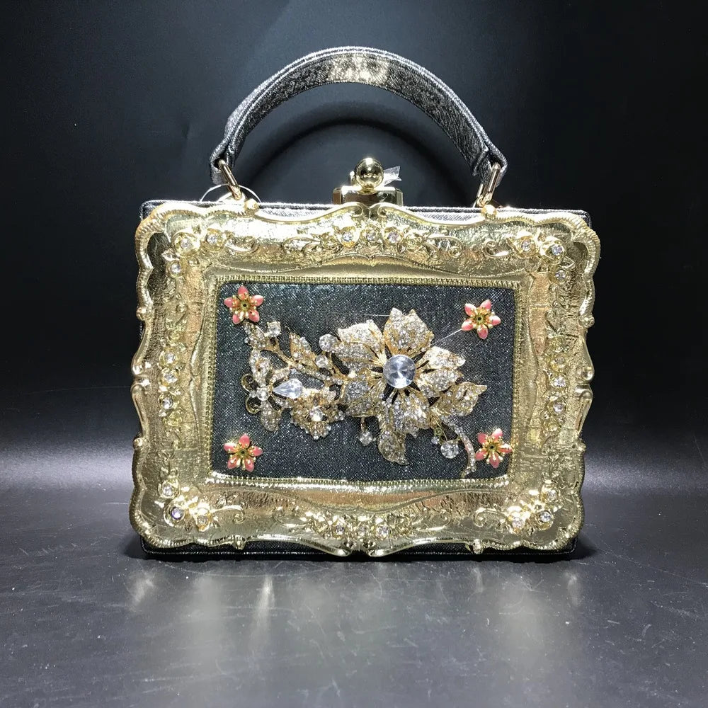 Amira Diamond Tote – Marrakchi Catwalk Evening Bag