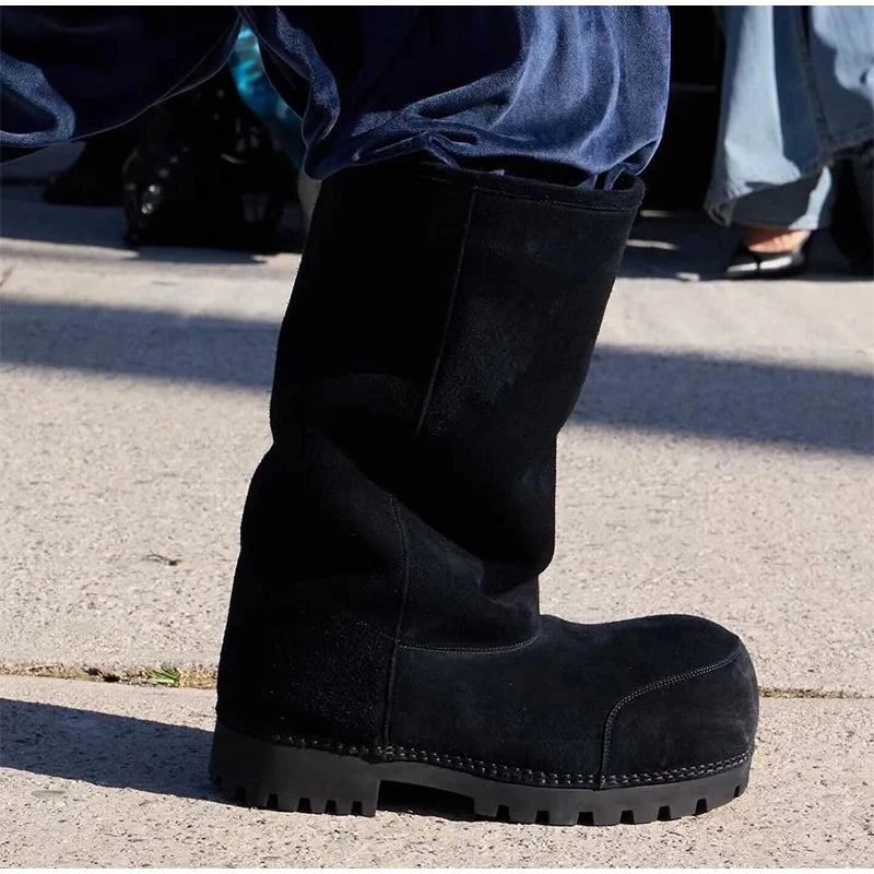 Snow Boots – Platform, Warm Cotton Lined Winter Boots 2025