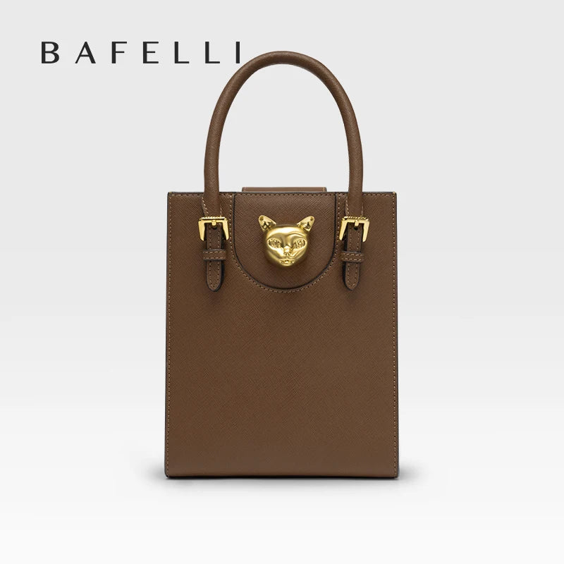 BAFELLI Mini Tote – Luxury Cat Shoulder Crossbody Bag