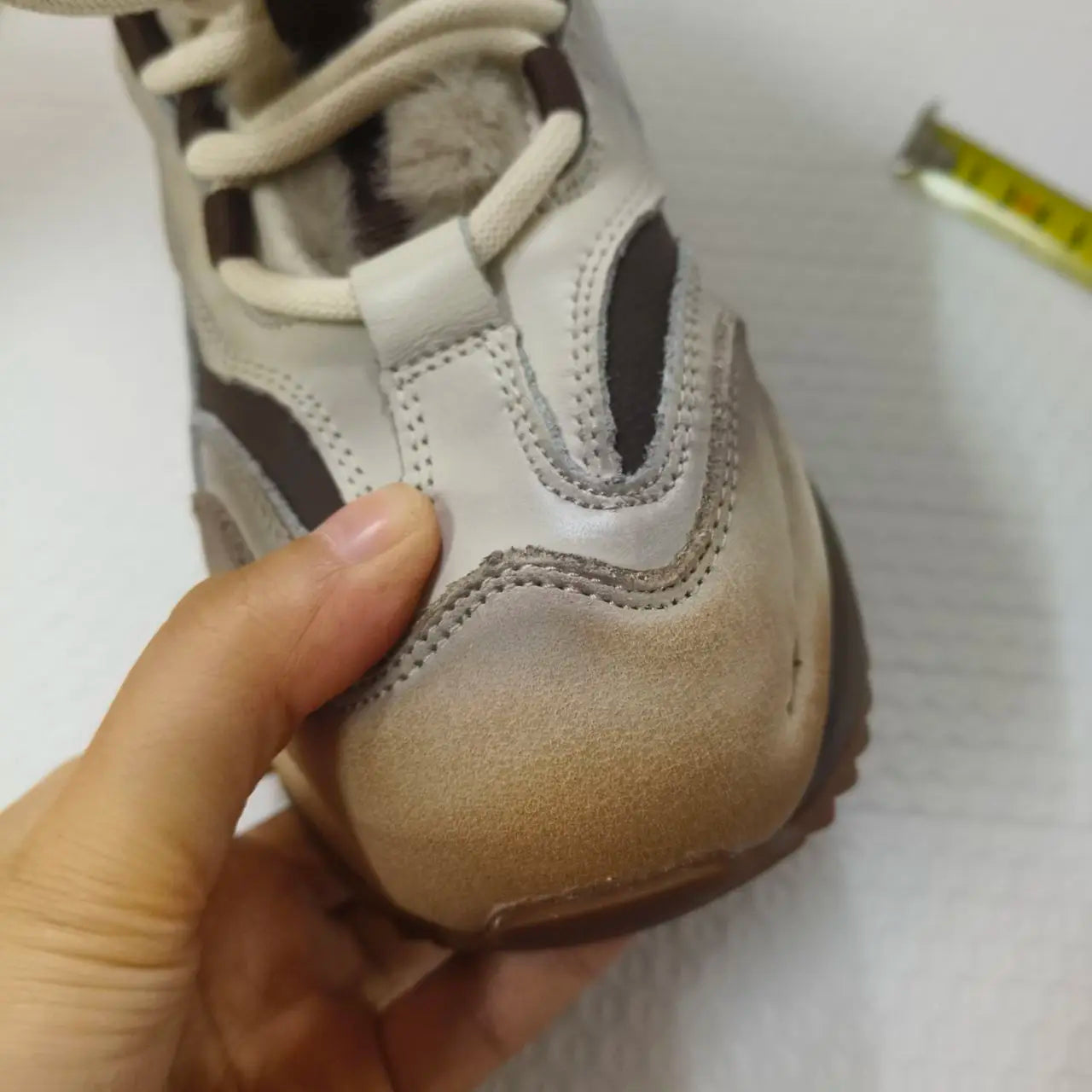 Koznoy Genuine Cow Suede Ankle Sneakers