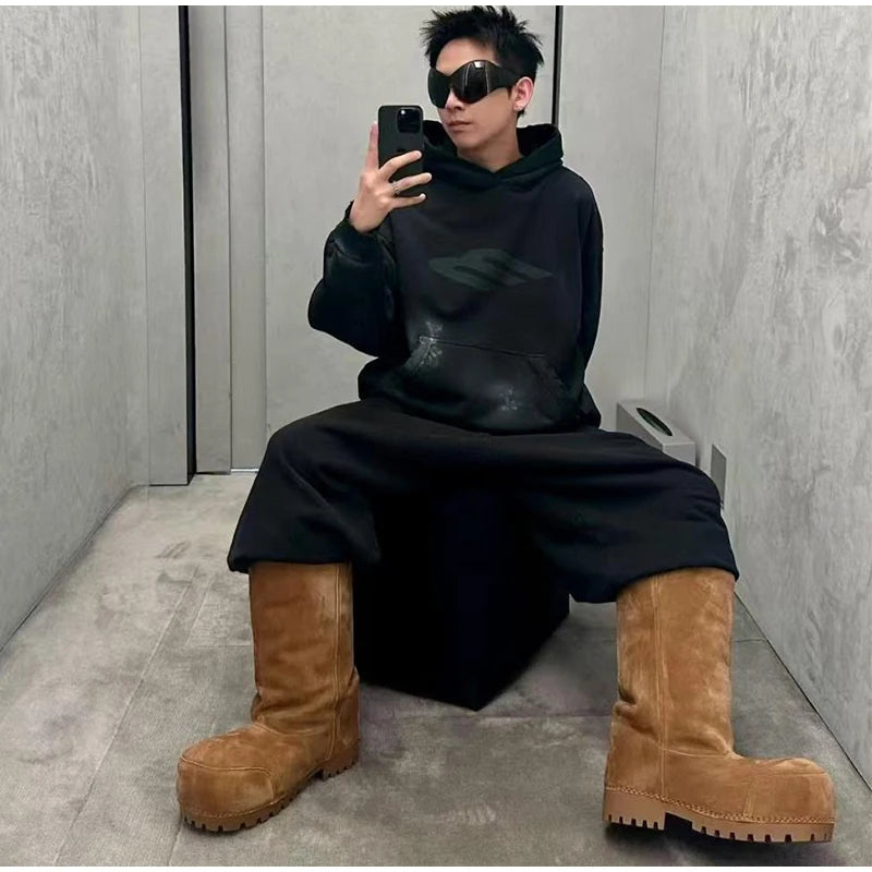 Snow Boots – Platform, Warm Cotton Lined Winter Boots 2025