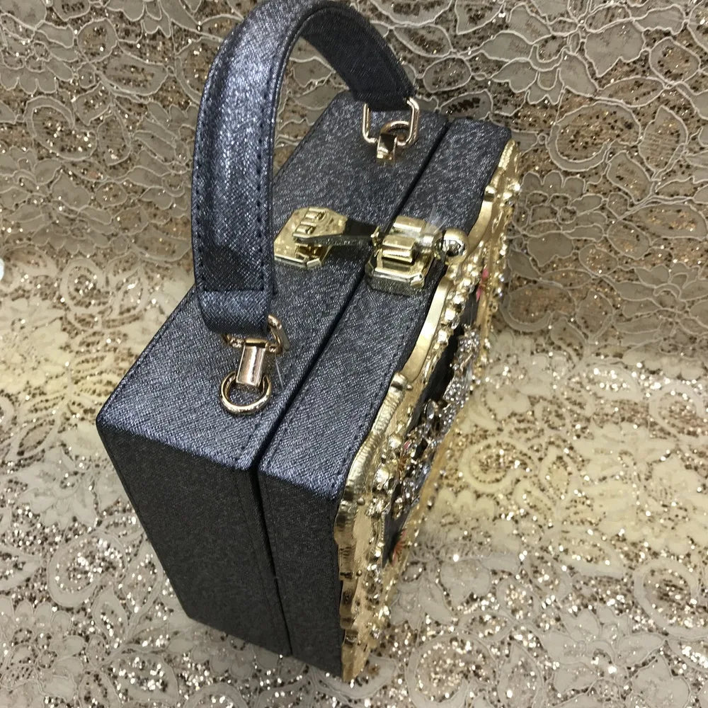 Amira Diamond Tote – Marrakchi Catwalk Evening Bag