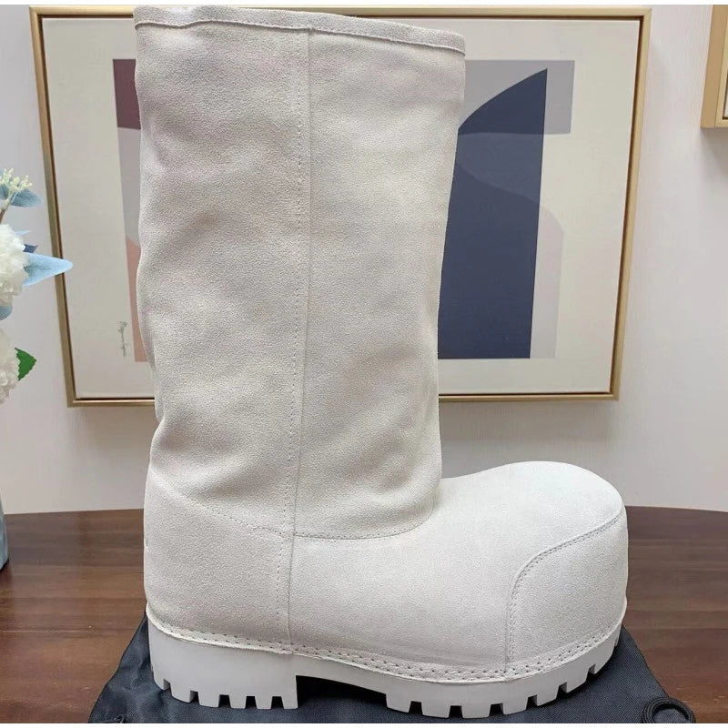 Snow Boots – Platform, Warm Cotton Lined Winter Boots 2025