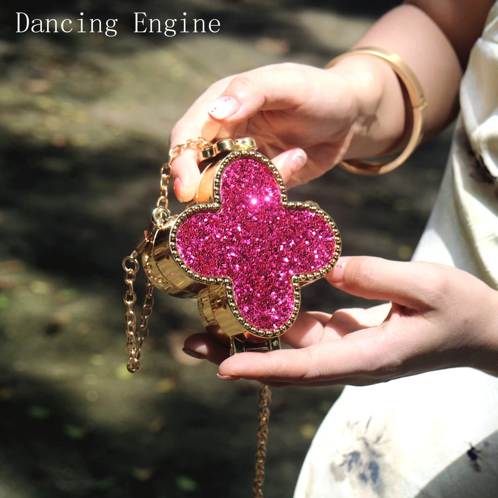 Luna Acrylic Clutch – Mini Luxury Evening Bag