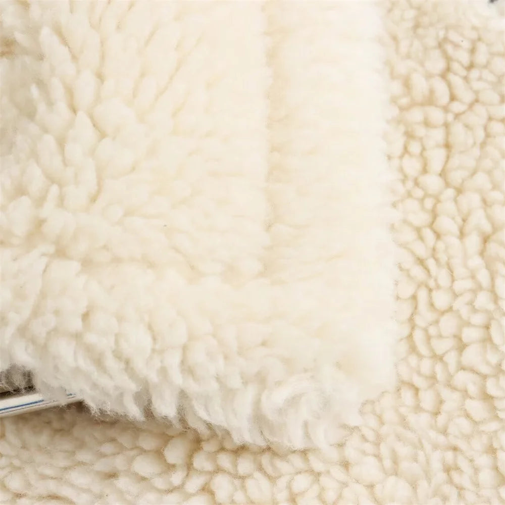 RARF Faux Fur Motorcycle Jacket – European & American Style