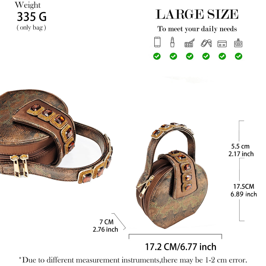 Elegant Green Peep-Toe Heels & Matching Bag Set