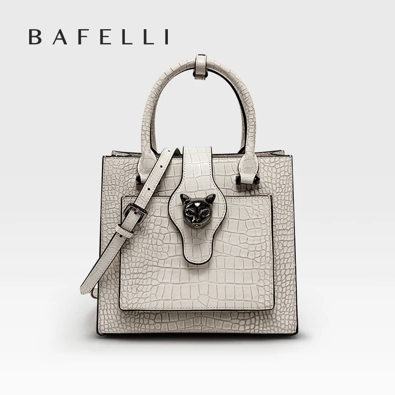 Bafelli Genuine Leather Business Tote Bag