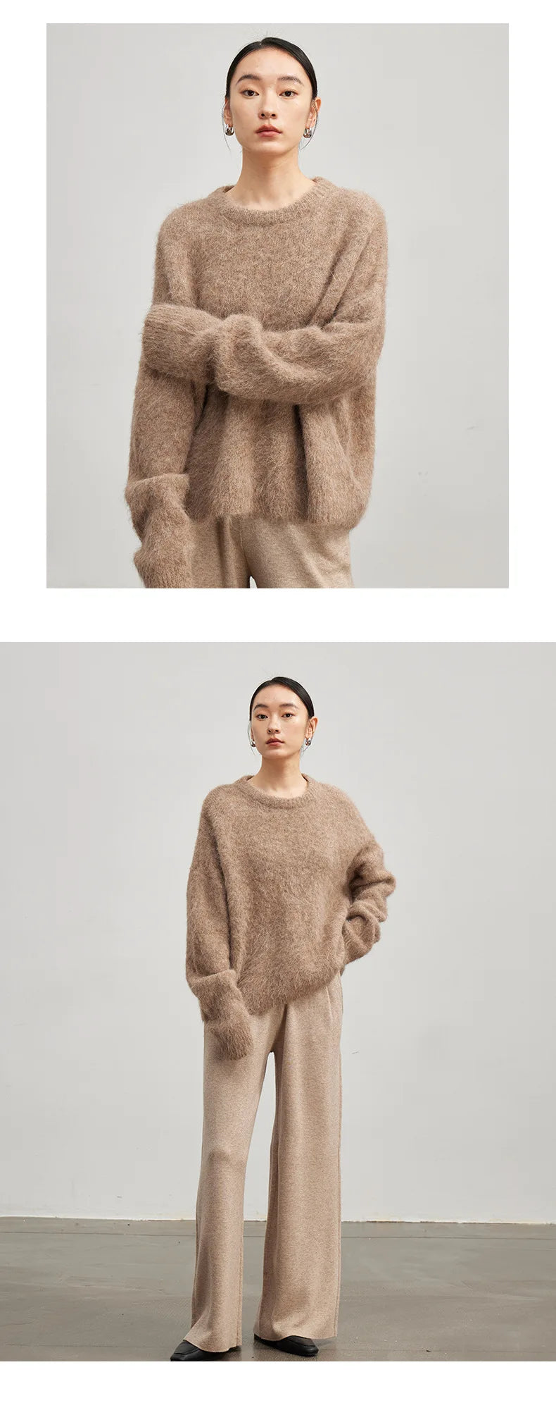 Warm Alpaca Pullover for Women – Fall/Winter 2025