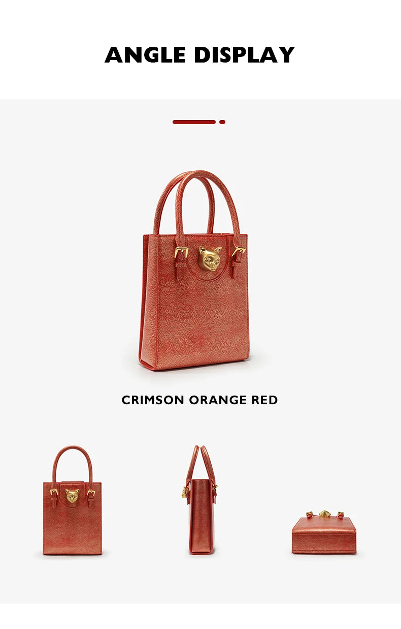 BAFELLI Mini Tote – Luxury Cat Shoulder Crossbody Bag