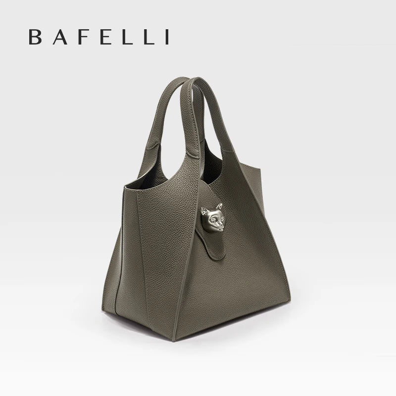 BAFELLI Women’s Tote Bag – Genuine Leather Casual Travel Purse