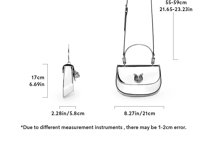 BAFELLI Marrakchi 2025 Cat Evening Leather Crossbody Bag