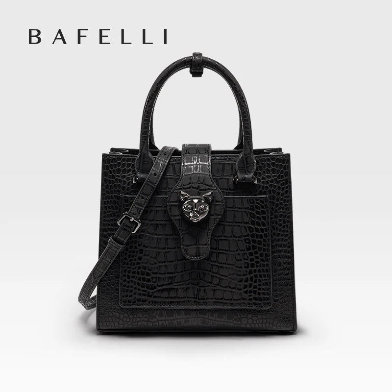 Bafelli Genuine Leather Business Tote Bag