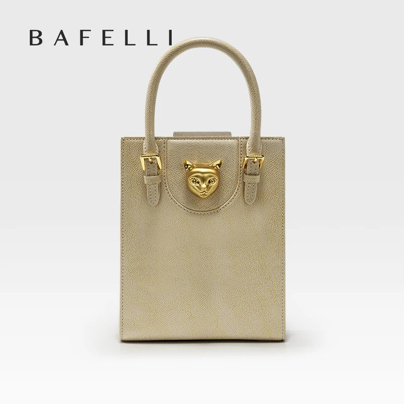 BAFELLI Mini Tote – Luxury Cat Shoulder Crossbody Bag