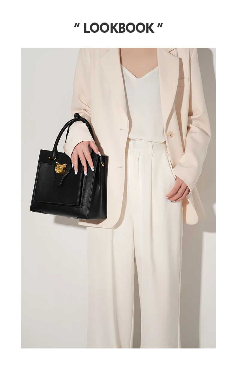 Bafelli 2025 Cat Leather Shoulder & Crossbody Bag