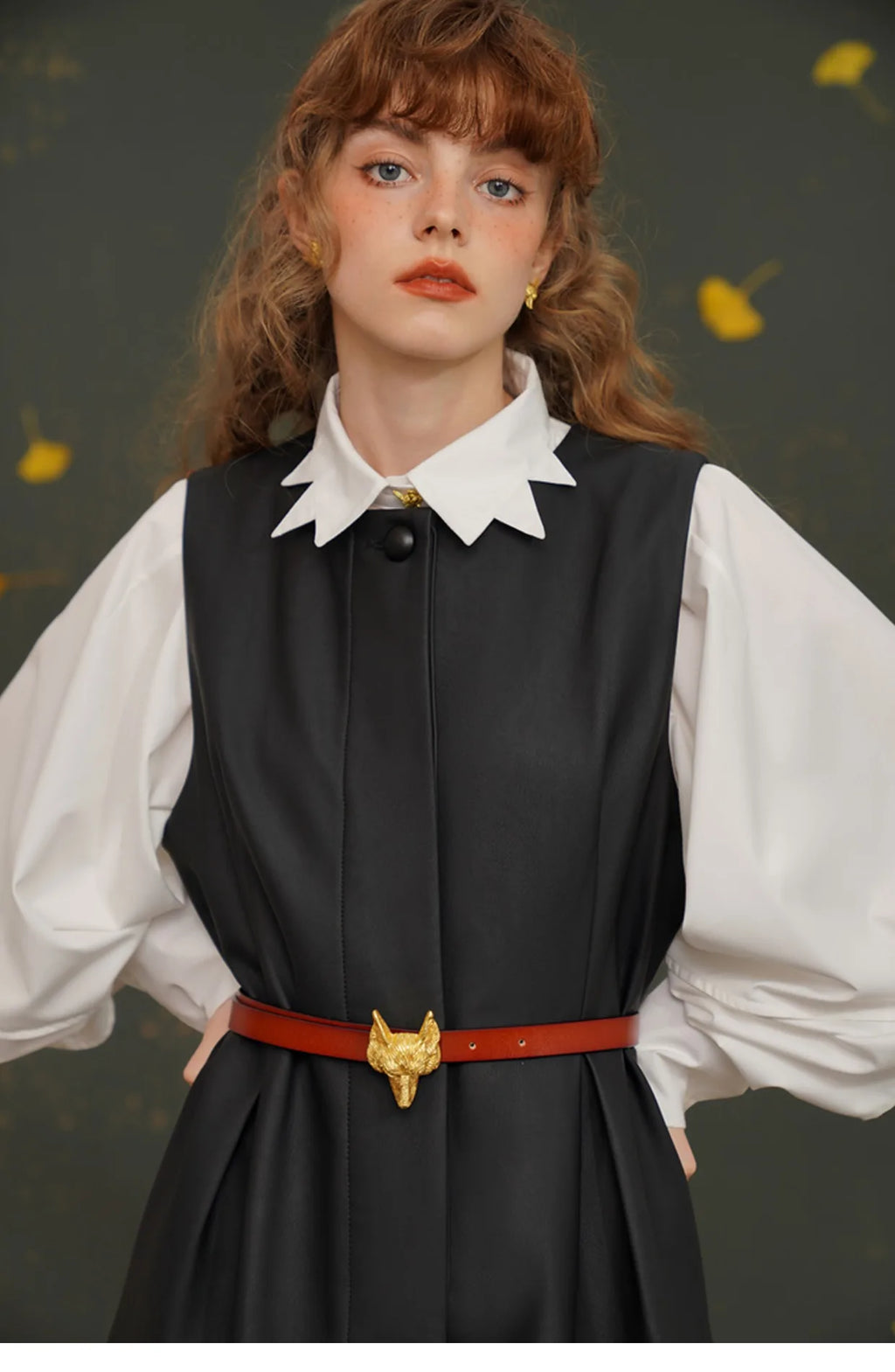 Fox Head Alloy Leather Belt – Biutefou