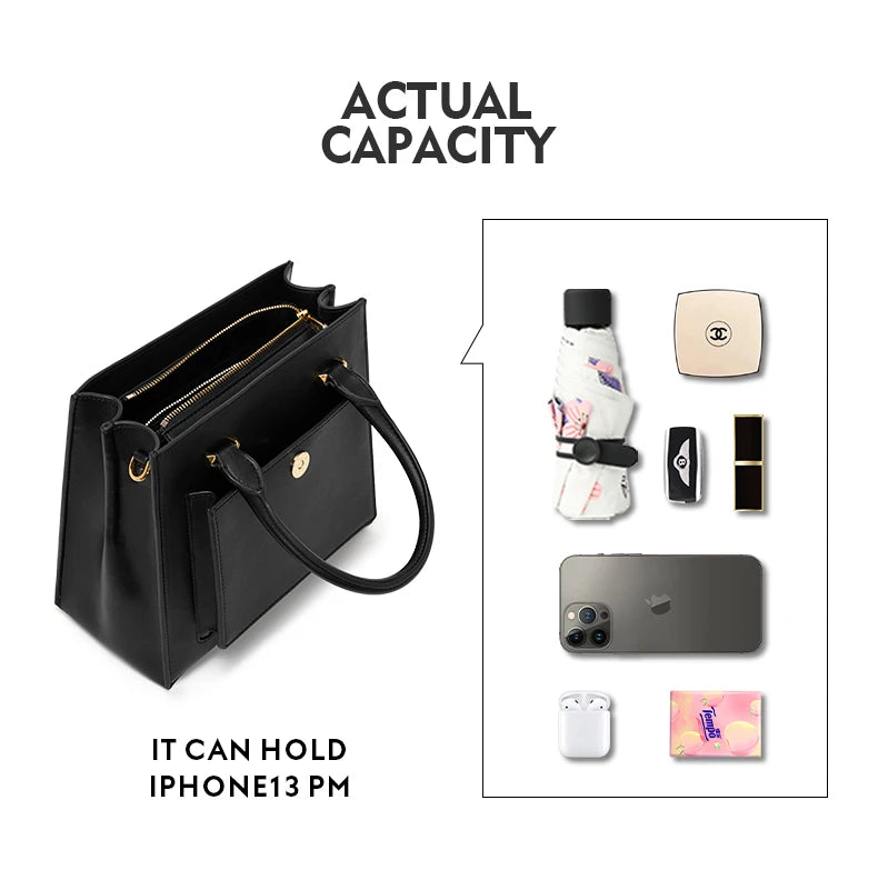 Bafelli 2025 Cat Leather Shoulder & Crossbody Bag