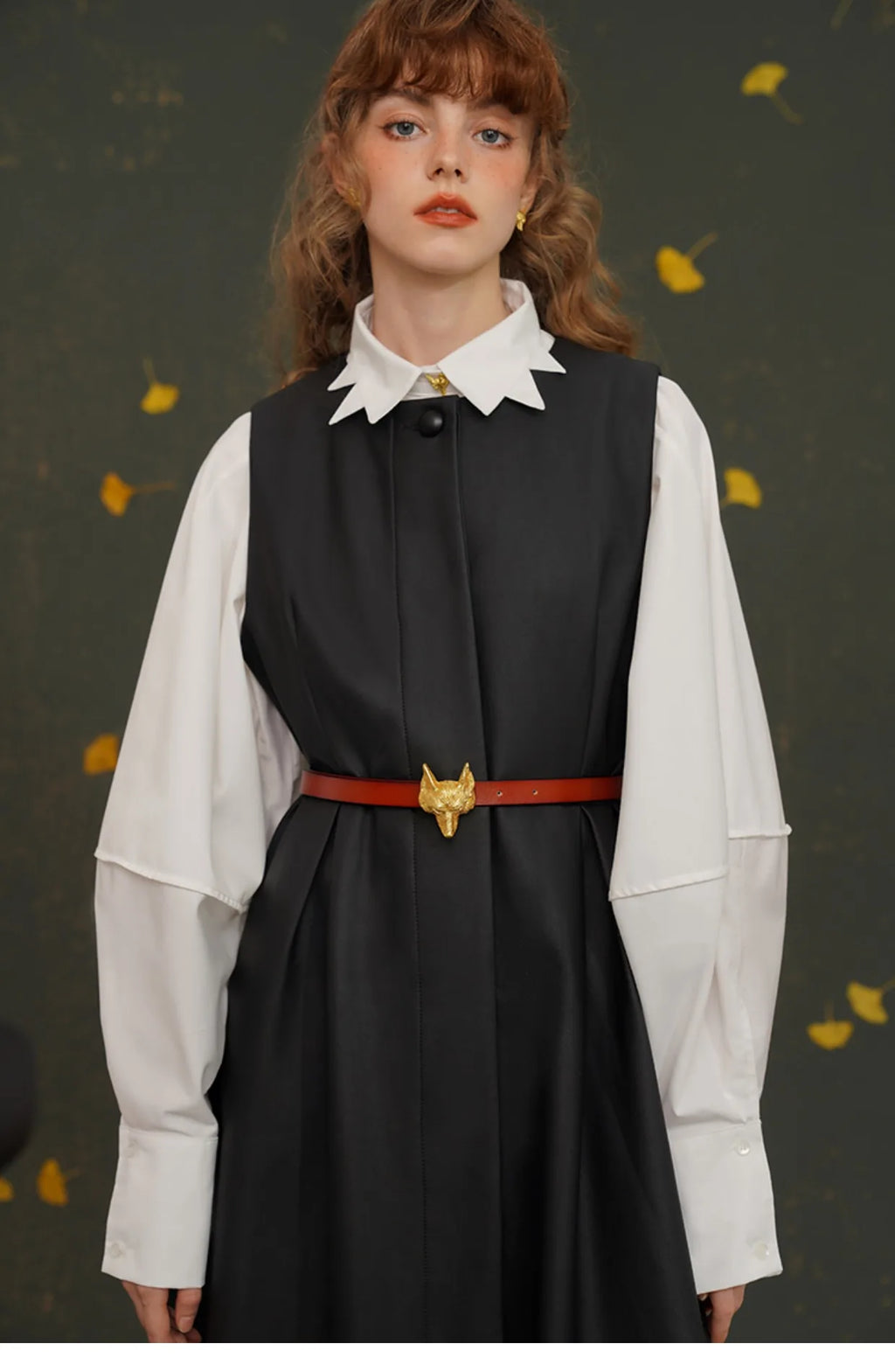 Fox Head Alloy Leather Belt – Biutefou