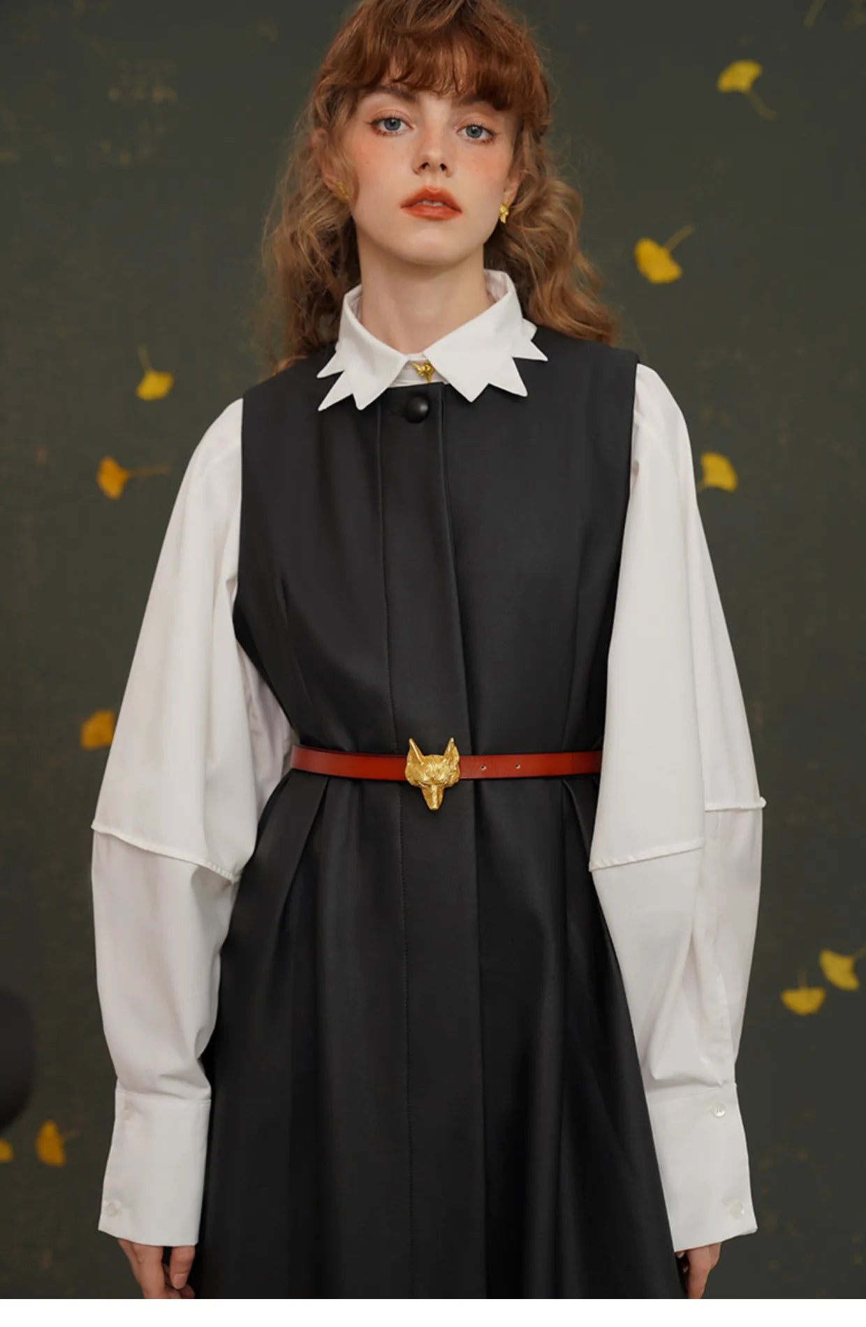 Fox Head Alloy Leather Belt – Biutefou