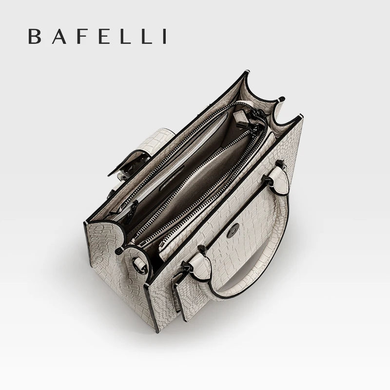 Bafelli Genuine Leather Business Tote Bag