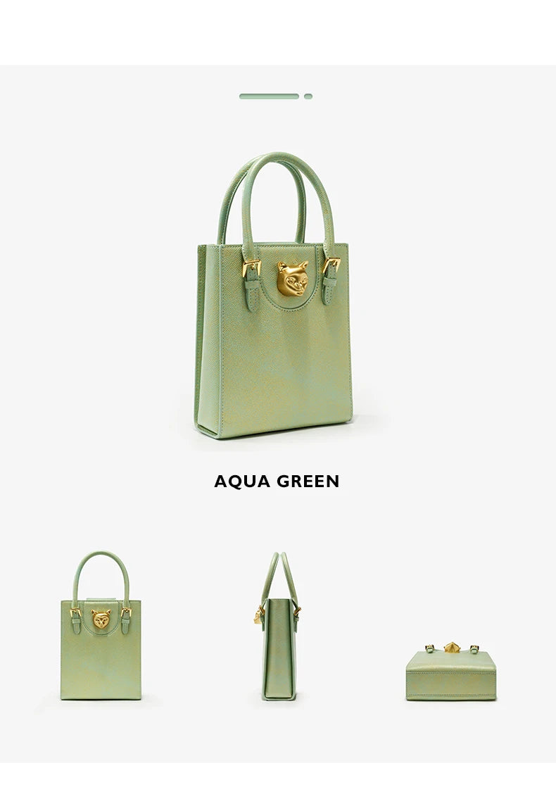 BAFELLI Mini Tote – Luxury Cat Shoulder Crossbody Bag