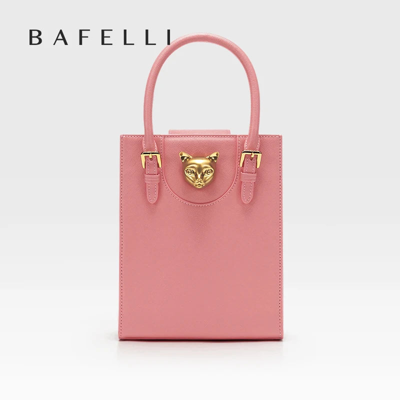BAFELLI Mini Tote – Luxury Cat Shoulder Crossbody Bag