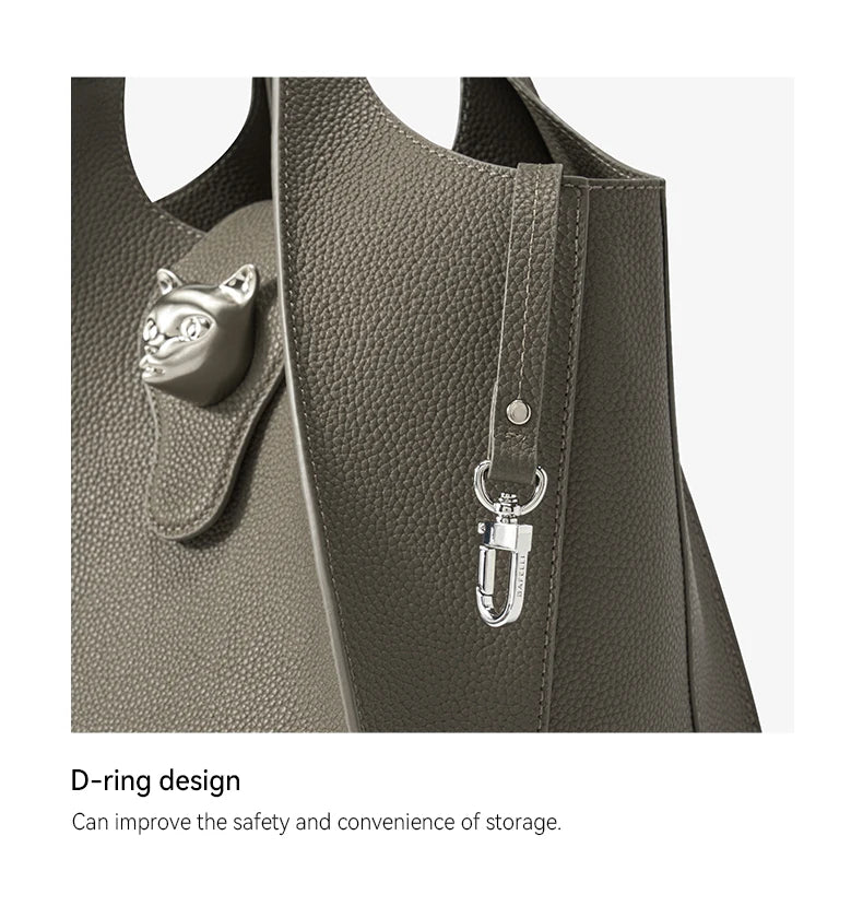 BAFELLI Women’s Tote Bag – Genuine Leather Casual Travel Purse