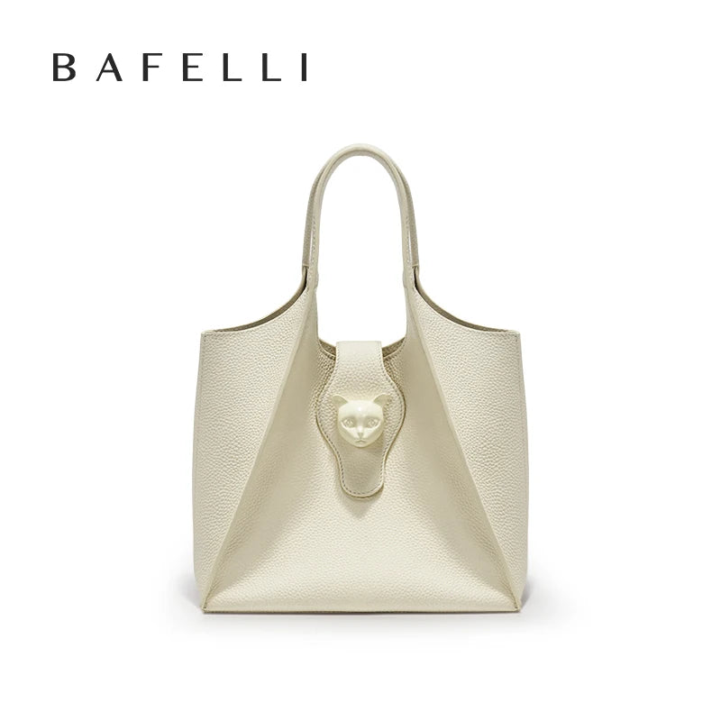 BAFELLI Women’s Tote Bag – Genuine Leather Casual Travel Purse