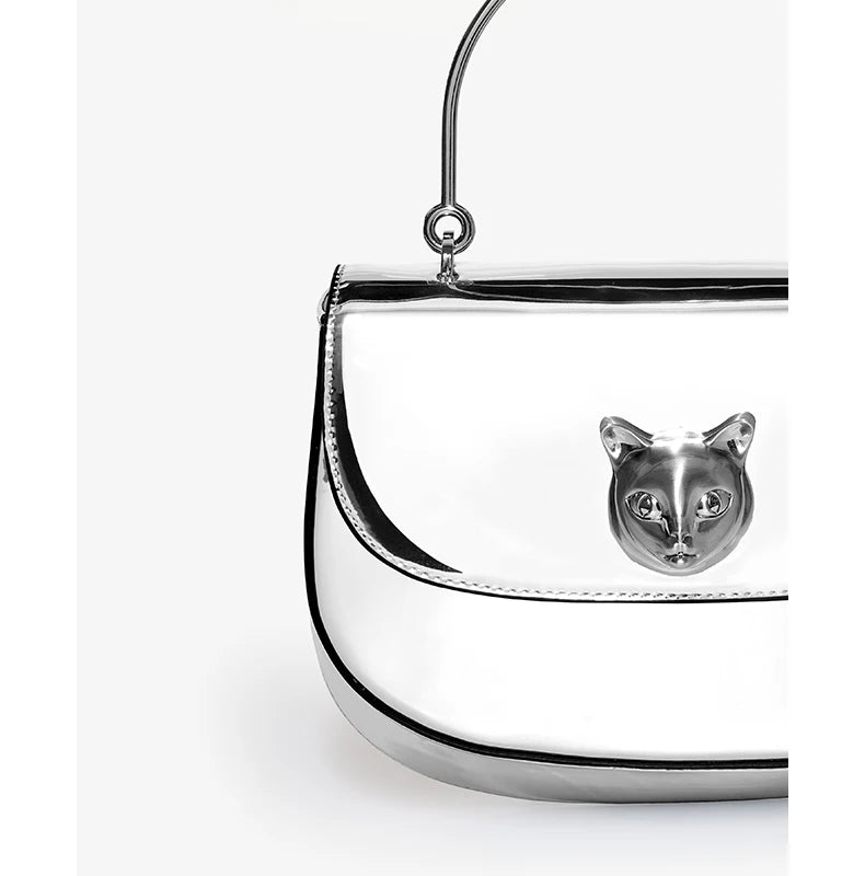 BAFELLI Marrakchi 2025 Cat Evening Leather Crossbody Bag