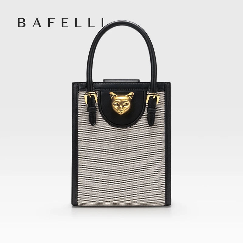 BAFELLI Mini Tote – Luxury Cat Shoulder Crossbody Bag