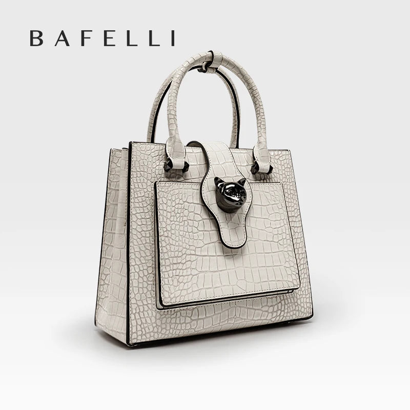 Bafelli Genuine Leather Business Tote Bag