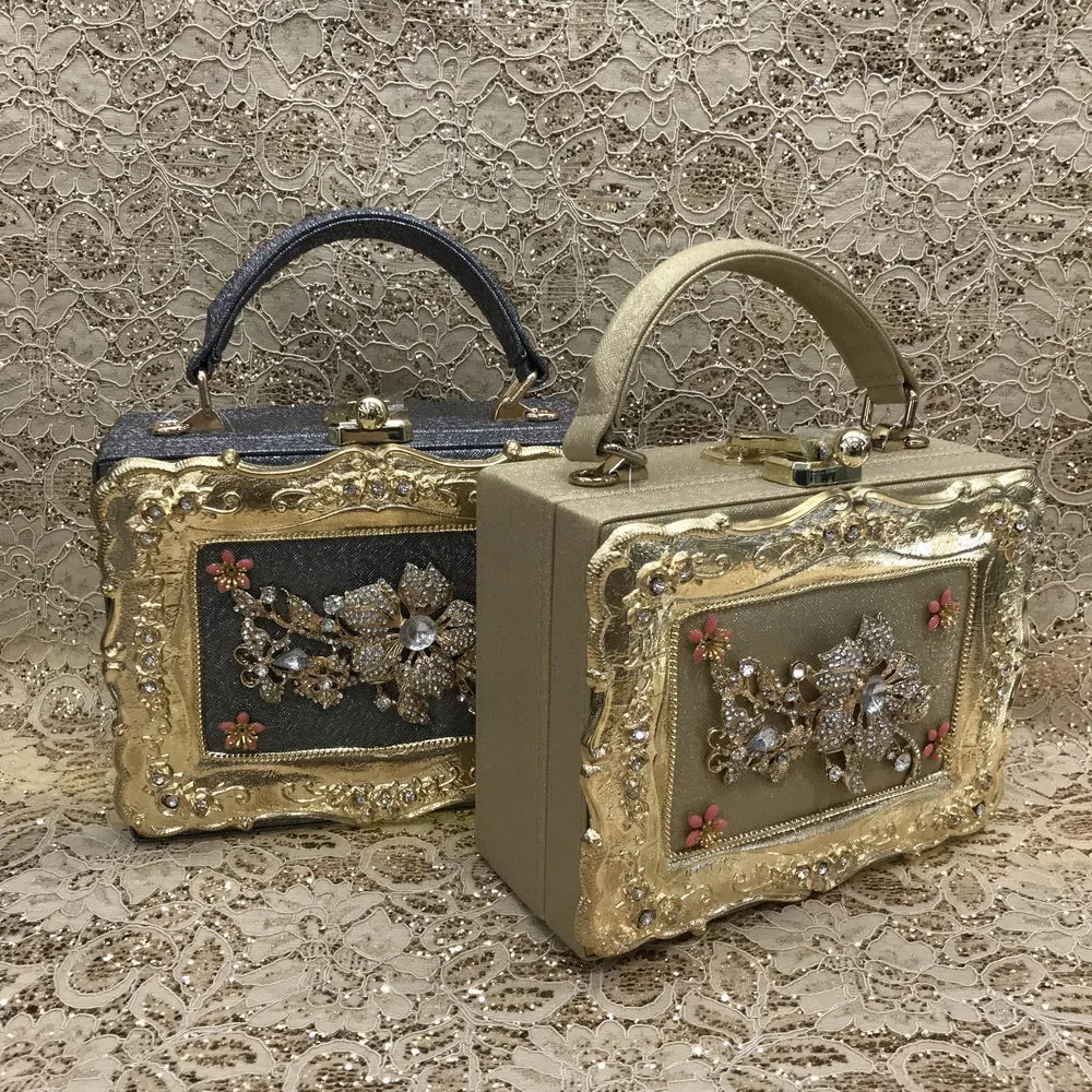 Amira Diamond Tote – Marrakchi Catwalk Evening Bag