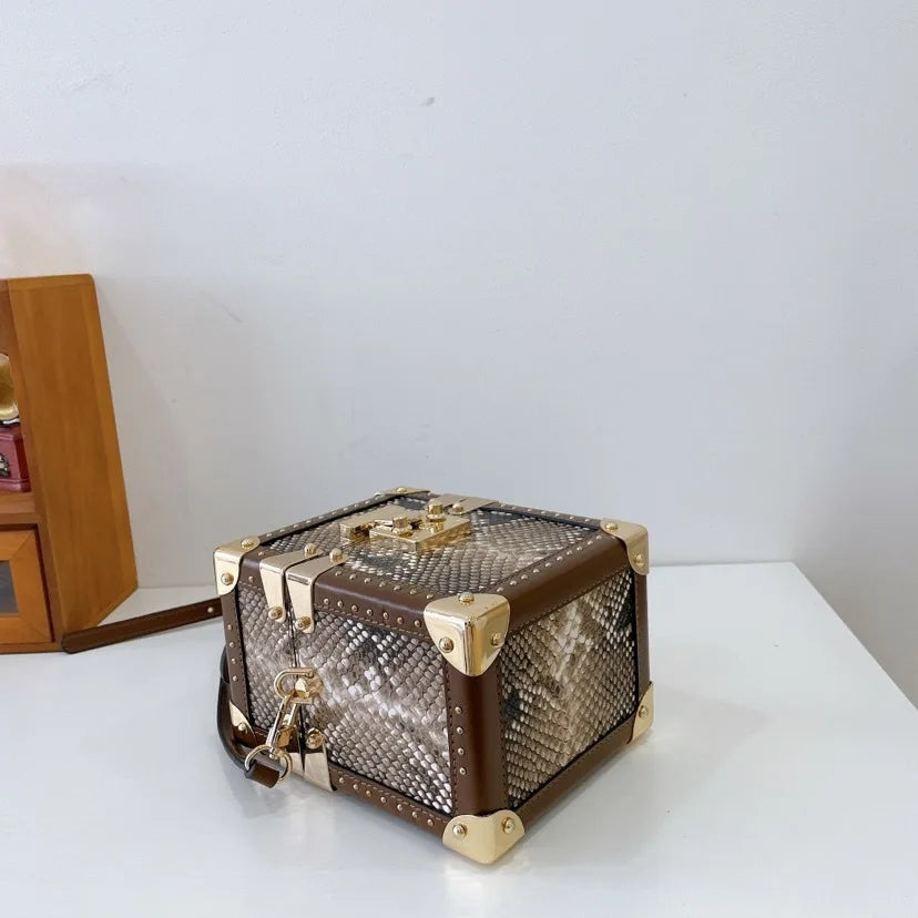 Sera Leather Box Bag – 2025 Marrakchi Edition