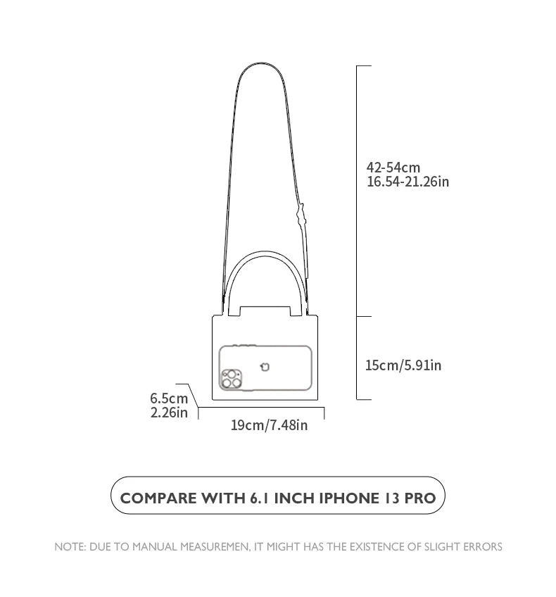 Crocodile Pattern Genuine Leather Messenger Bag