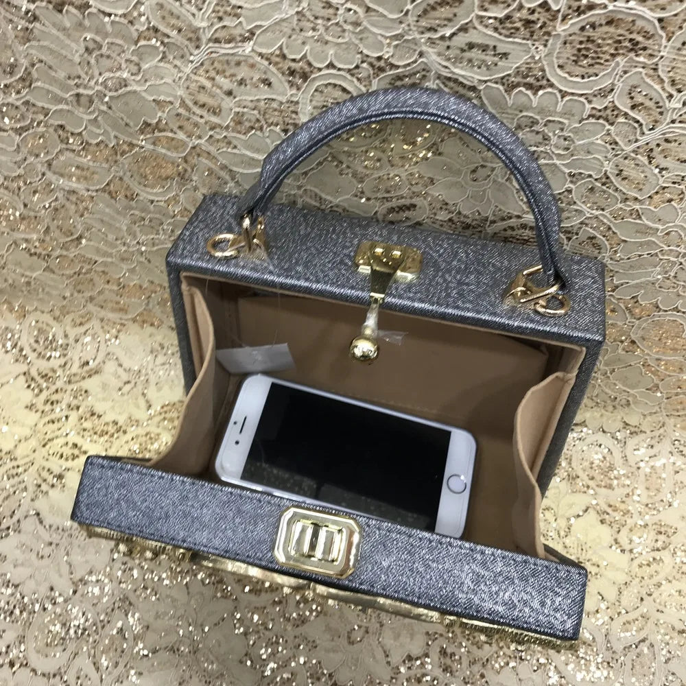 Amira Diamond Tote – Marrakchi Catwalk Evening Bag