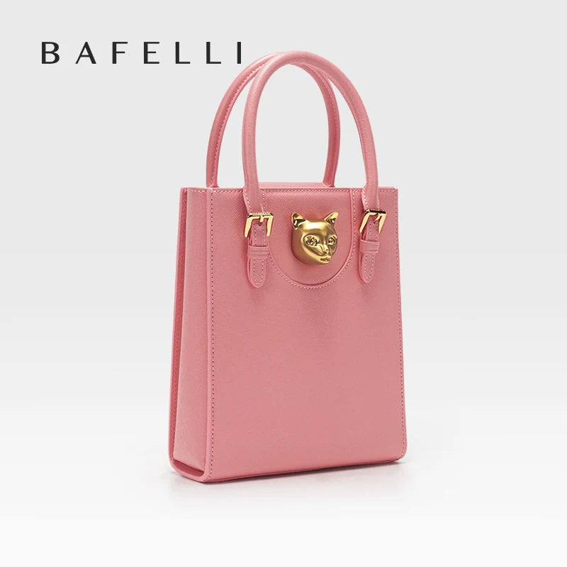 BAFELLI Mini Tote – Luxury Cat Shoulder Crossbody Bag