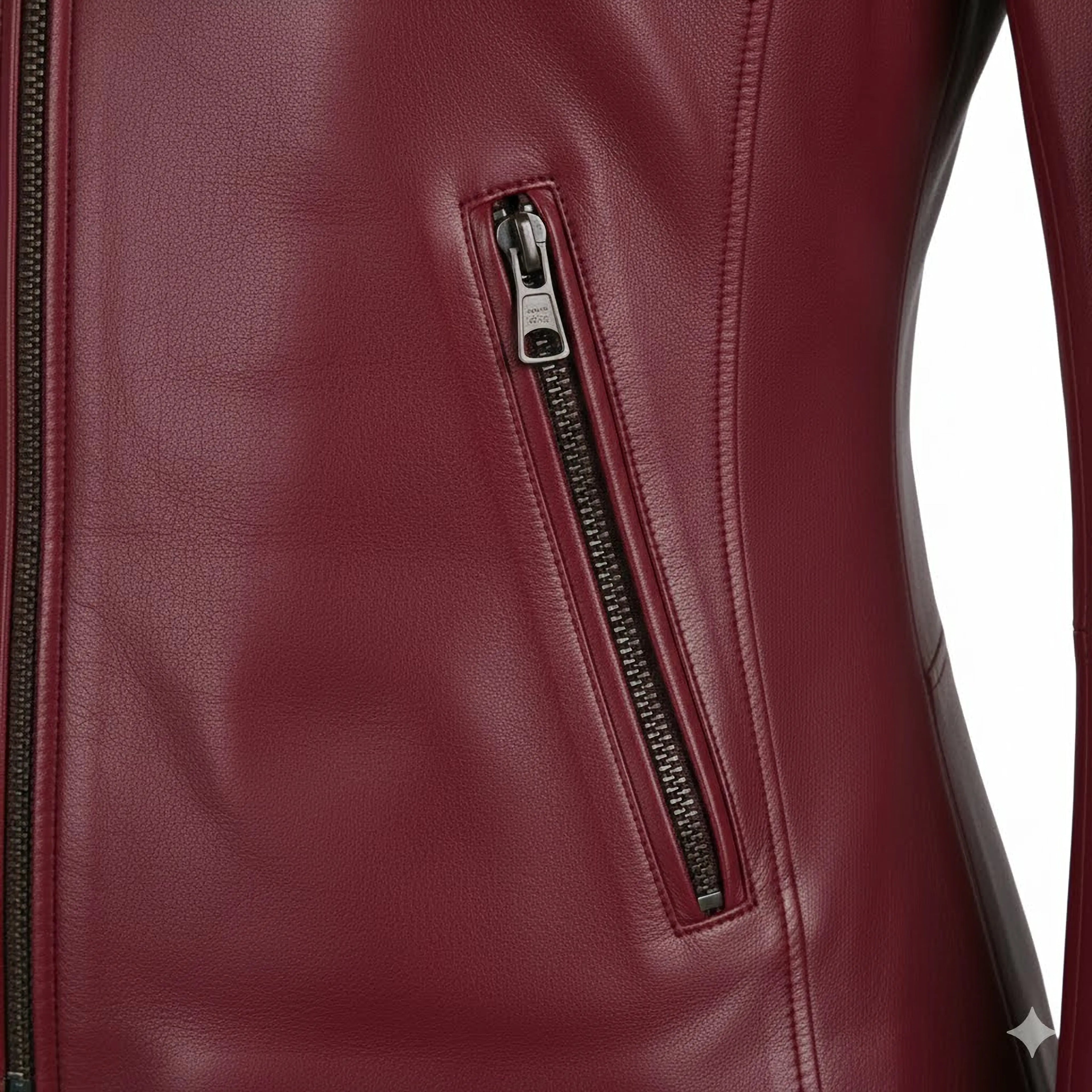 Duke Women’s Biker Leather Jacket