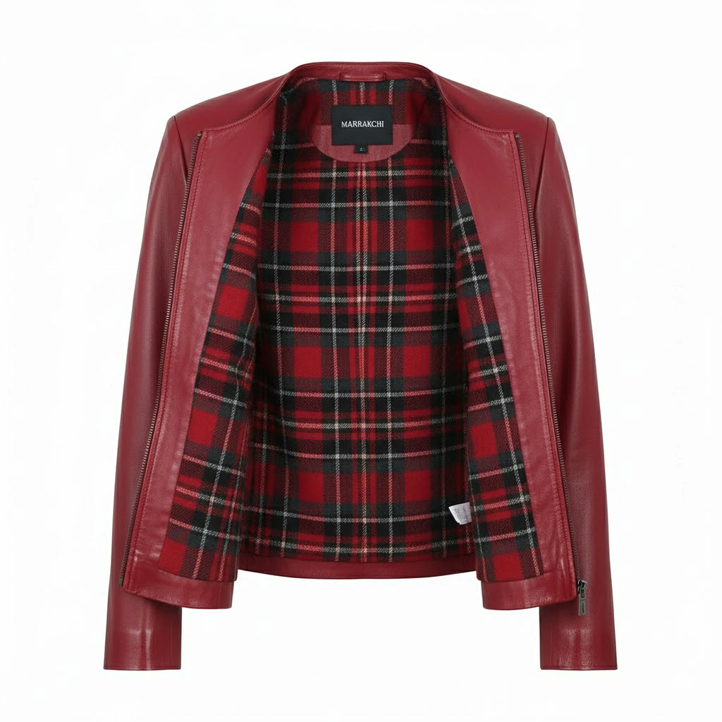 FORD Shearling Leather Jacket – Marrakchi