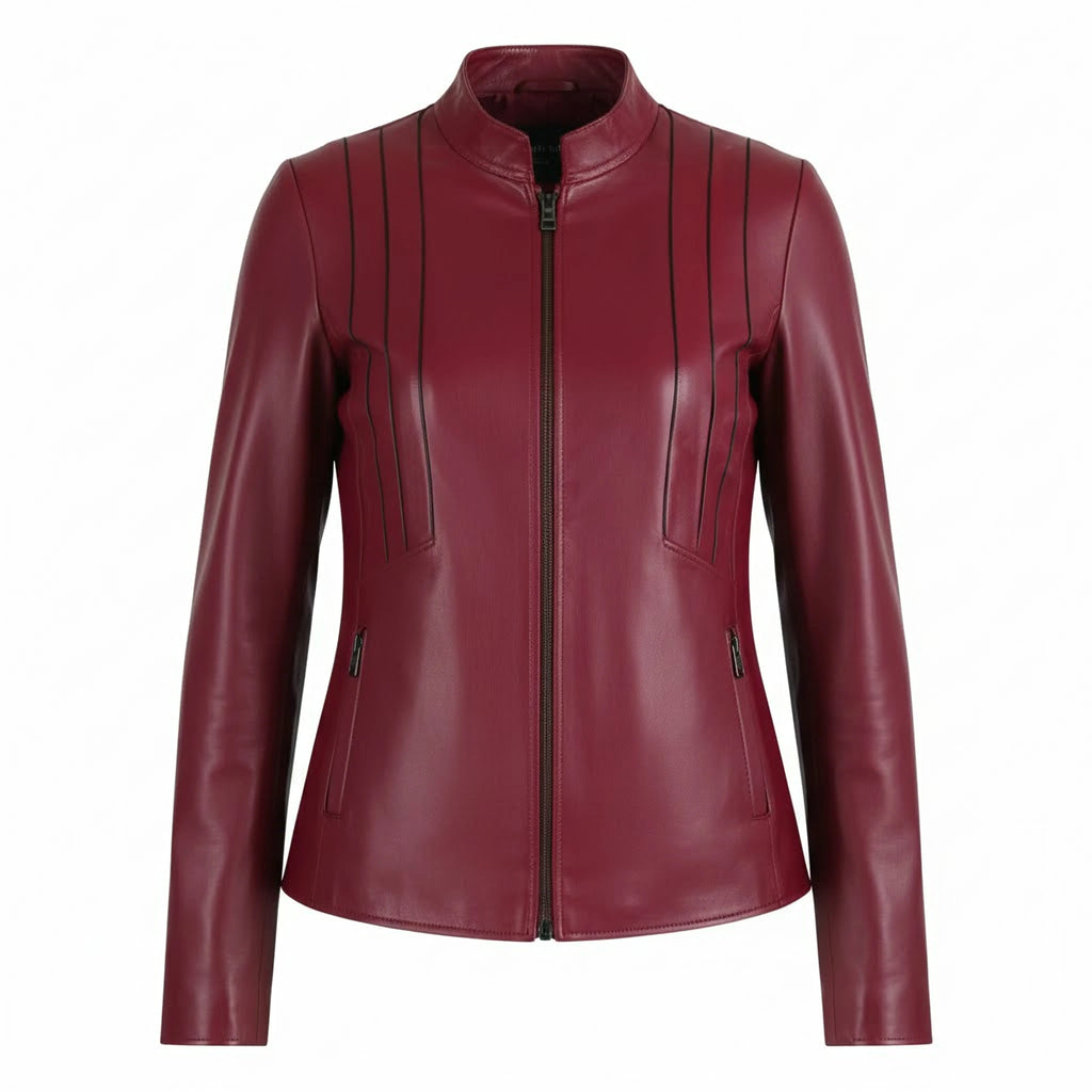Duke Women’s Biker Leather Jacket